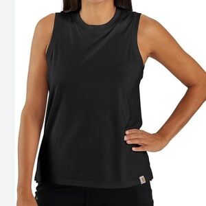 Carhartt shirt tank top black large relaxed fit sleeveless NEW